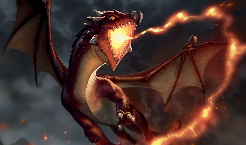 Dragão | Arte de: Jack Wang